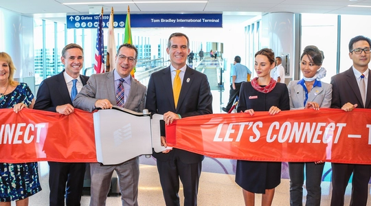 Garcetti Grand Opening LAX Facility