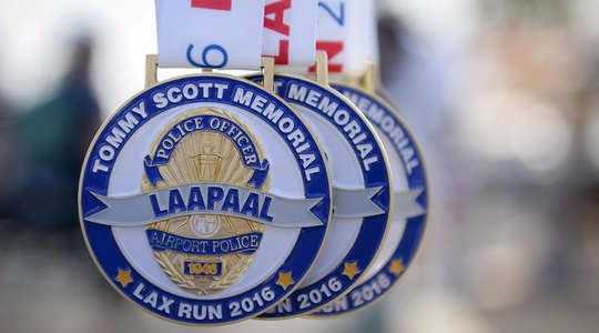 LAX Run Medals