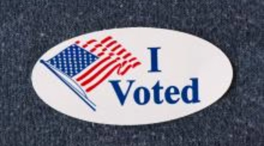 I Voted Sticker