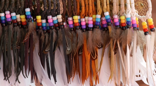 Native American feathers