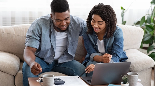 Spouses managing budget