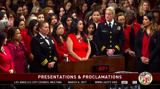 International Women's Day/Day Without a Woman at the City Council