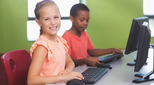 Kids Using Computers