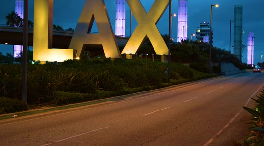 LAX Sign