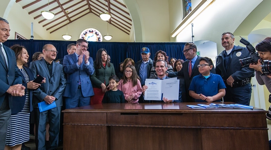 Mayor Garcetti leads Cities Day of Immigration