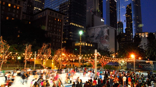 Pershing Square Ice Rink