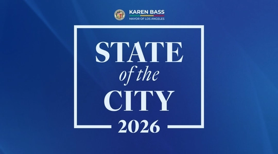 Video thumbnail: Mayor Karen Bass State of The City 2026