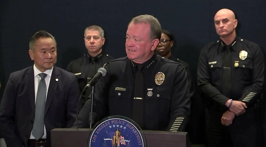 Video thumbnail: Los Angeles Police Department's 2025 Crime Data Report Released