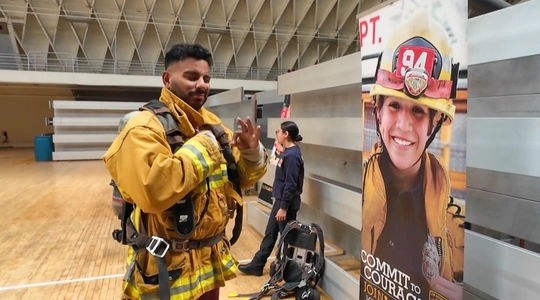 Video thumbnail: Desire to Serve the City Fuels Those Who Want to be Firefighters