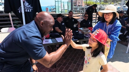 Video thumbnail: Firetrucks, Fireboats, and Future Heroes: Inside the LAFD