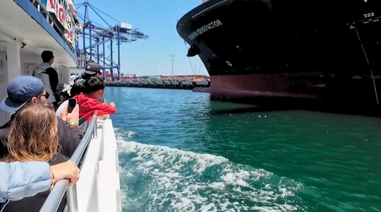 Video thumbnail: Celebrating 100! Port of Los Angeles Free Harbor Boat Tours