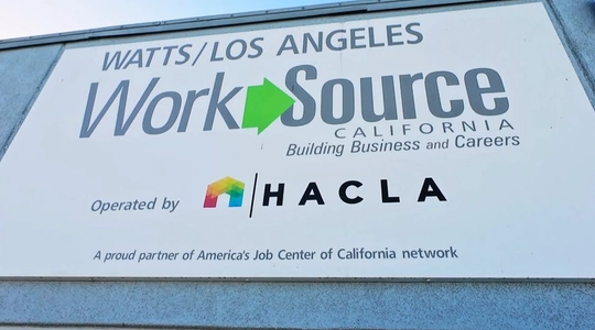 Video thumbnail: Watts LA WorkSource Center: Connecting Residents to Employment
