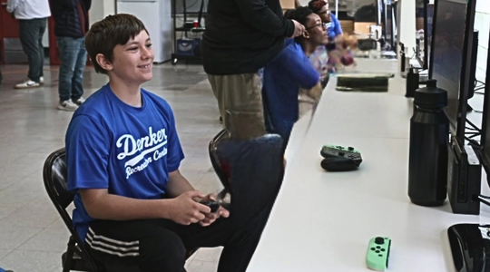 Video thumbnail: How Video Games Are Bringing Kids Together at a Denker Recreation Center