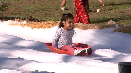 Video thumbnail: Snow Day Brings Neighbors Together at Westside Park