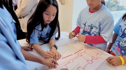 Video thumbnail: Spaghetti, Marshmallows, and STEM: The Ultimate City Hall Engineering Challenge
