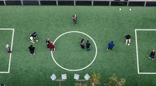 Video thumbnail: PlayLA Blind Soccer Clinics