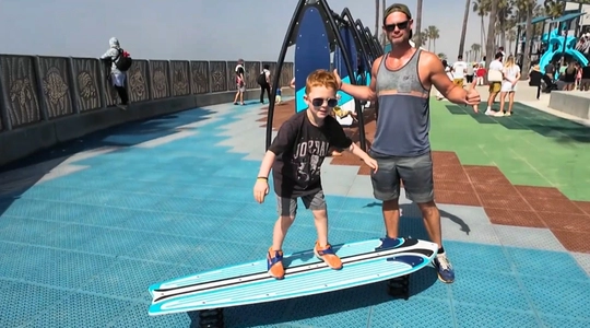 Video thumbnail: It's Playtime! Venice Beach Oceanview Playground Reopens
