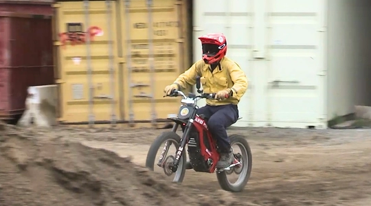 Video thumbnail: How Electric Motorbikes Help L.A. Firefighters Reach Emergencies Faster