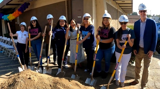 Video thumbnail: Groundbreaking of the Benjamin Franklin Library in Boyle Heights