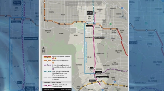 Video thumbnail: Rail Connections from the East San Fernando Valley to the Westside of Los Angeles