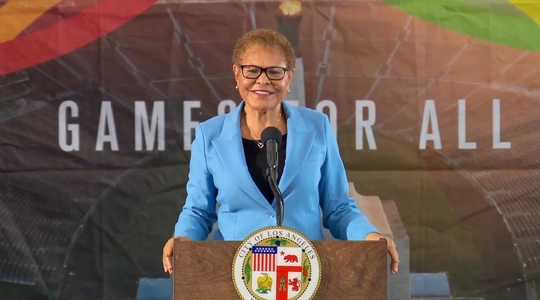 Video thumbnail: Mayor Karen Bass Delivers State of the City Address