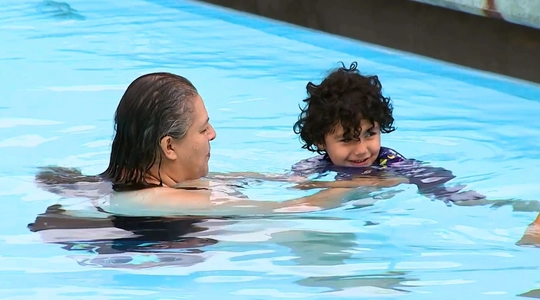 Video thumbnail: Water Safety and Swim Lessons for World Autism Awareness Day