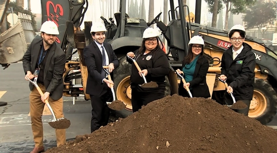 Video thumbnail: Shovels Up for Safer Streets in Pico Union