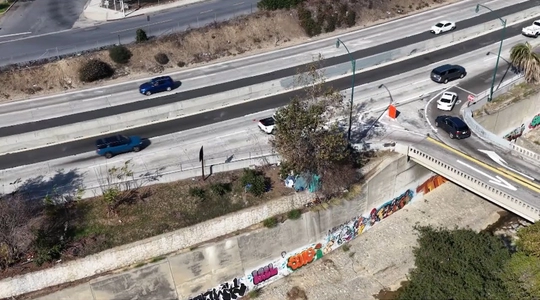 Video thumbnail: Encampment Resolution Effort to House Residents Along the 110 and L.A. River