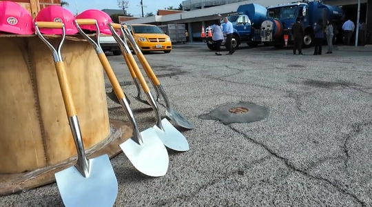 Video thumbnail: Los Angeles Breaks Ground on New Modernized Sanitation Conveyance Yard in Hollywood