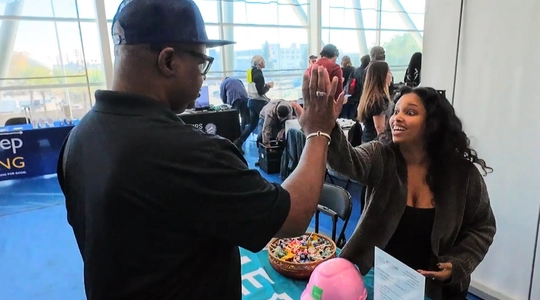 Video thumbnail: Justice Fair 2025 Connects More Than 1,200 Angelenos to Jobs, Services, and Second Chances