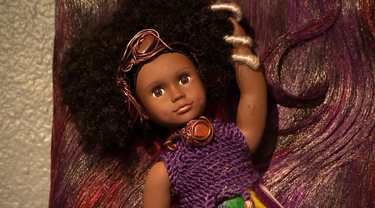 Video thumbnail: 45 Years of Beauty: The Annual Black Doll Show at William Grant Still Art Center
