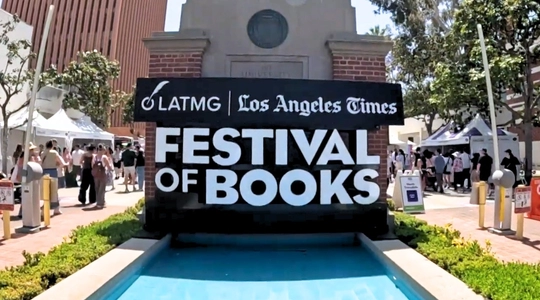 Video thumbnail: The Los Angeles Festival of Books Drew Over 100,000 Attendees