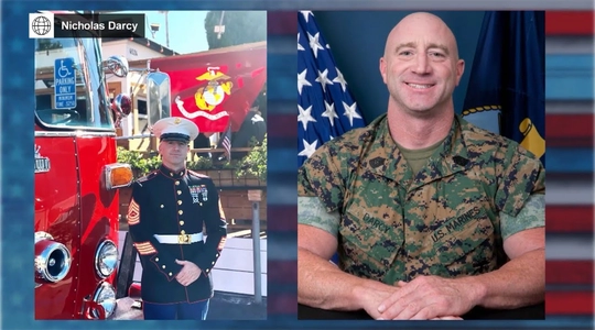 Video thumbnail: Los Angeles Fire Department's Veteran Nicholas Darcy