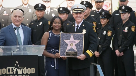 Video thumbnail: Real-Life Heroes Take Center Stage in Hollywood