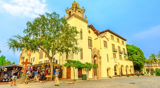 Old Plaza Church in El Pueblo, a State Historic Park