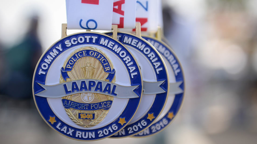 LAX Run Medals
