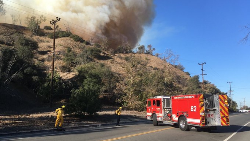 Griffith Park Fire