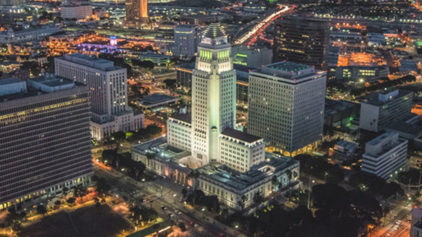 Downtown Los Angeles Night Time