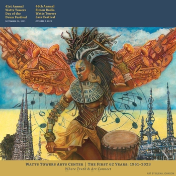 Watts Towers Day of the Drum Festival Flyer